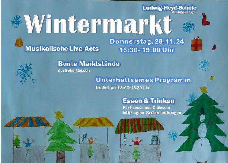 Flyer Wintermarkt