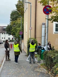 Aktion zu Fuß zur Schule