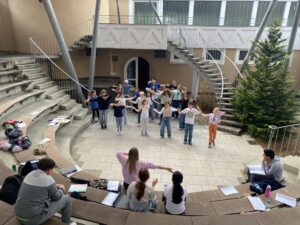 Tanzprobe der TheaterAG