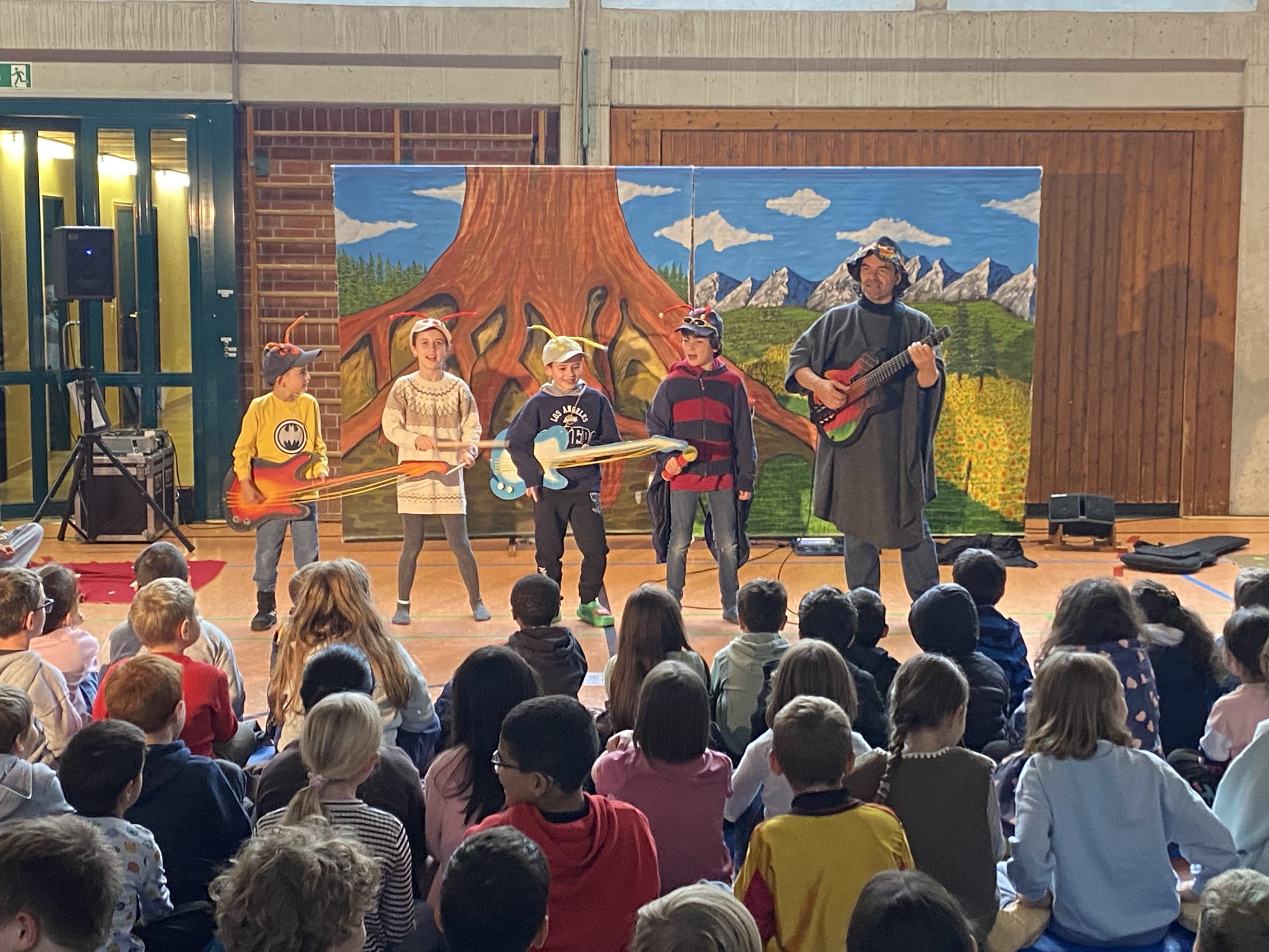 Schauspieler im Mitmachmusical